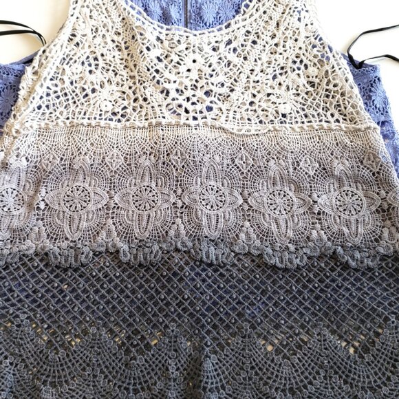 Boho crochet bundle of 3 tank style tops - Picture 3 of 13